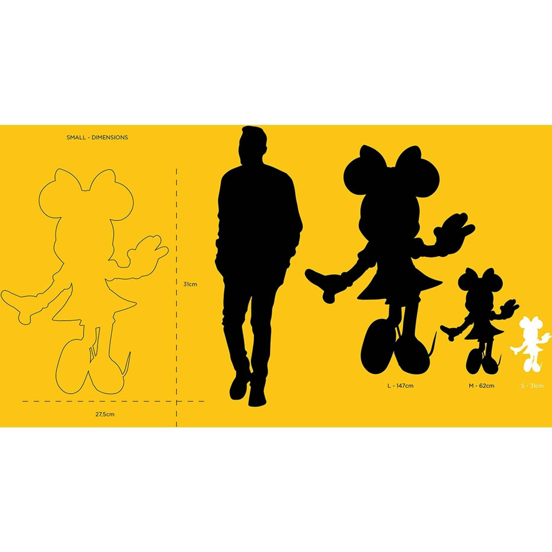 Minnie WELCOME White & Gold 12in