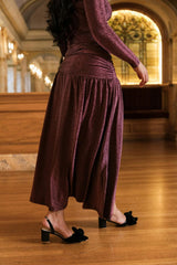 Dita Skirt in Sangria