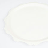 Cream Decorative Edge Compostable Side Plates