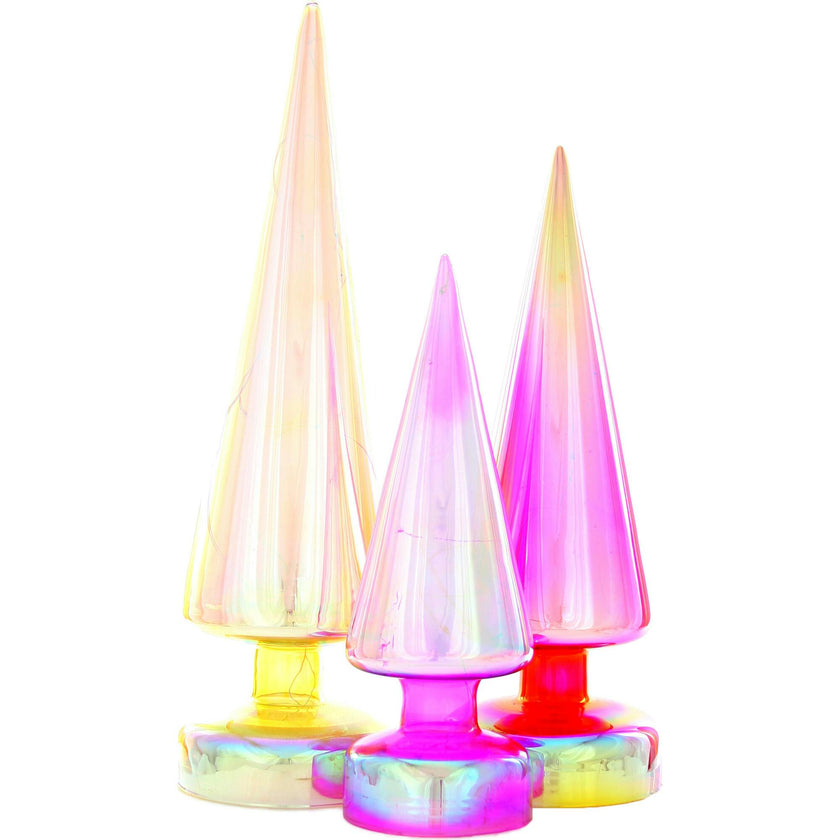 Iridescent Cone Trees