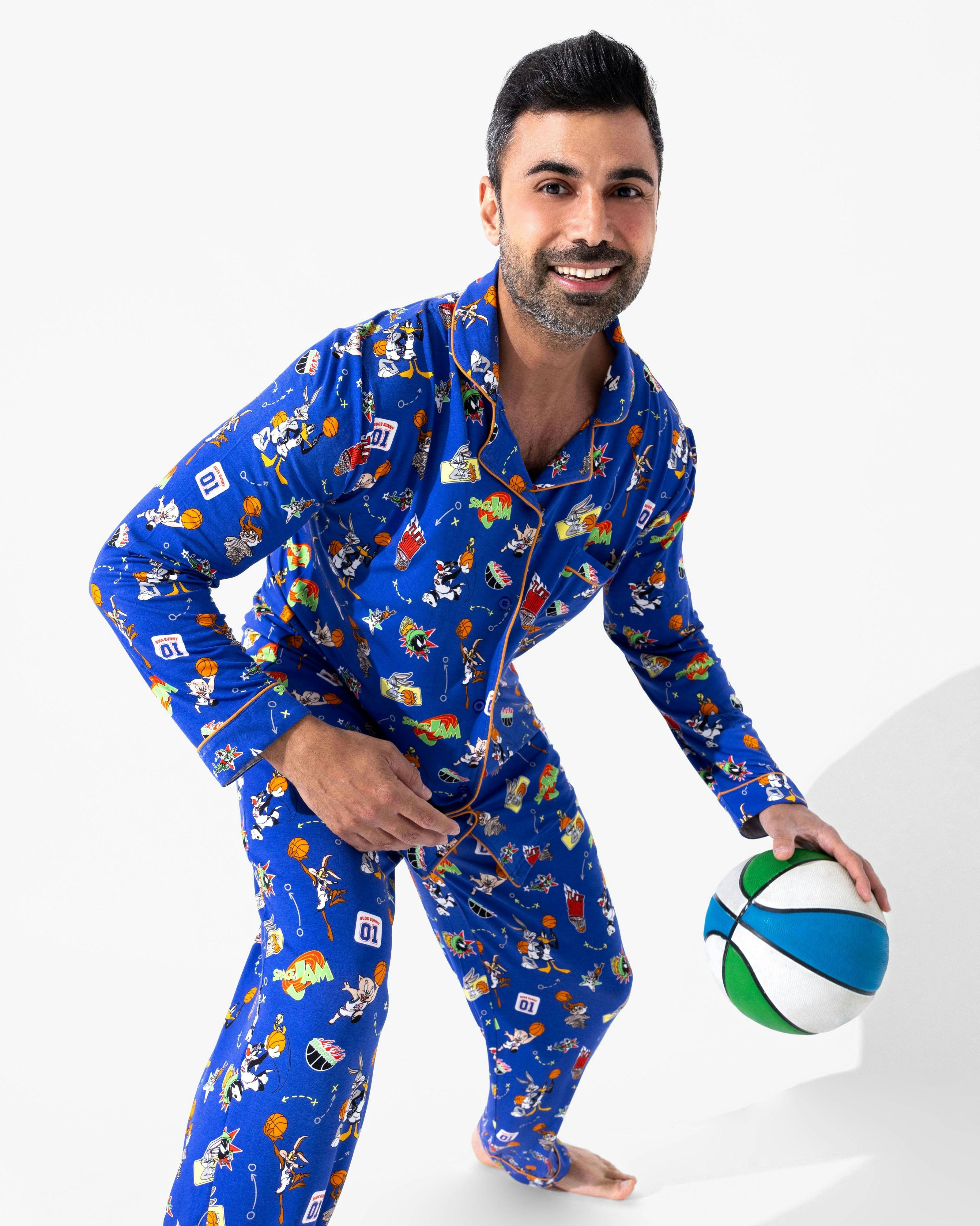 Space Jam Bamboo Men's Pajama Set
