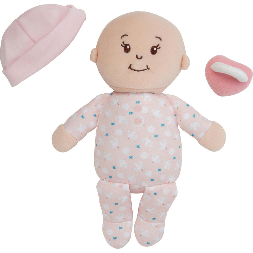 Love, Stella My First Doll & Bassinet - Peach