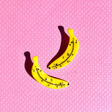 Ripe Banana Hair Clips