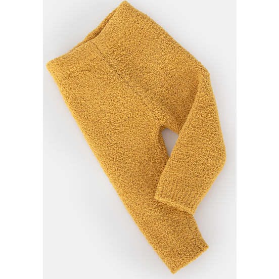 Fuzzy Ribbed Cuff Leggings