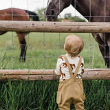 Grey Pinstripe Classic Overall