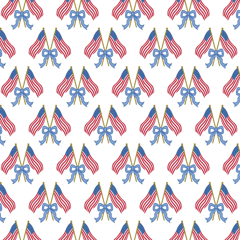 Maggie Girls' Tiered Skirt - Stars, Stripes and Bows