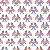 Maggie Girls' Tiered Skirt - Stars, Stripes and Bows