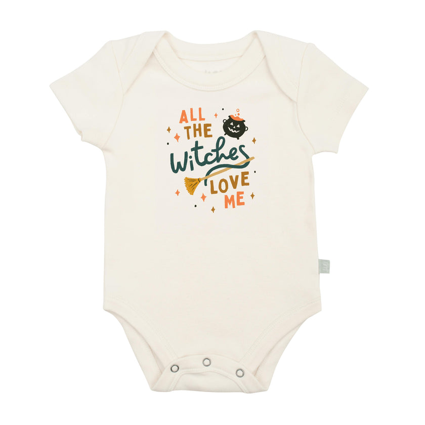 graphic bodysuit | witches love me