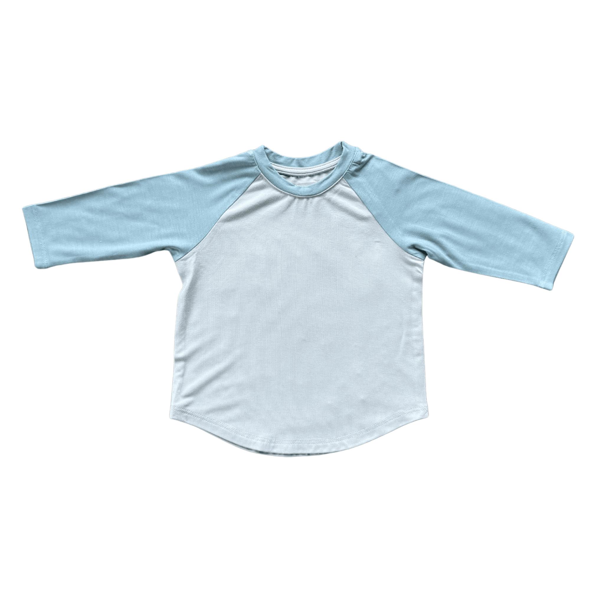 Boys Long Sleeve Baseball Tee in Go Outside