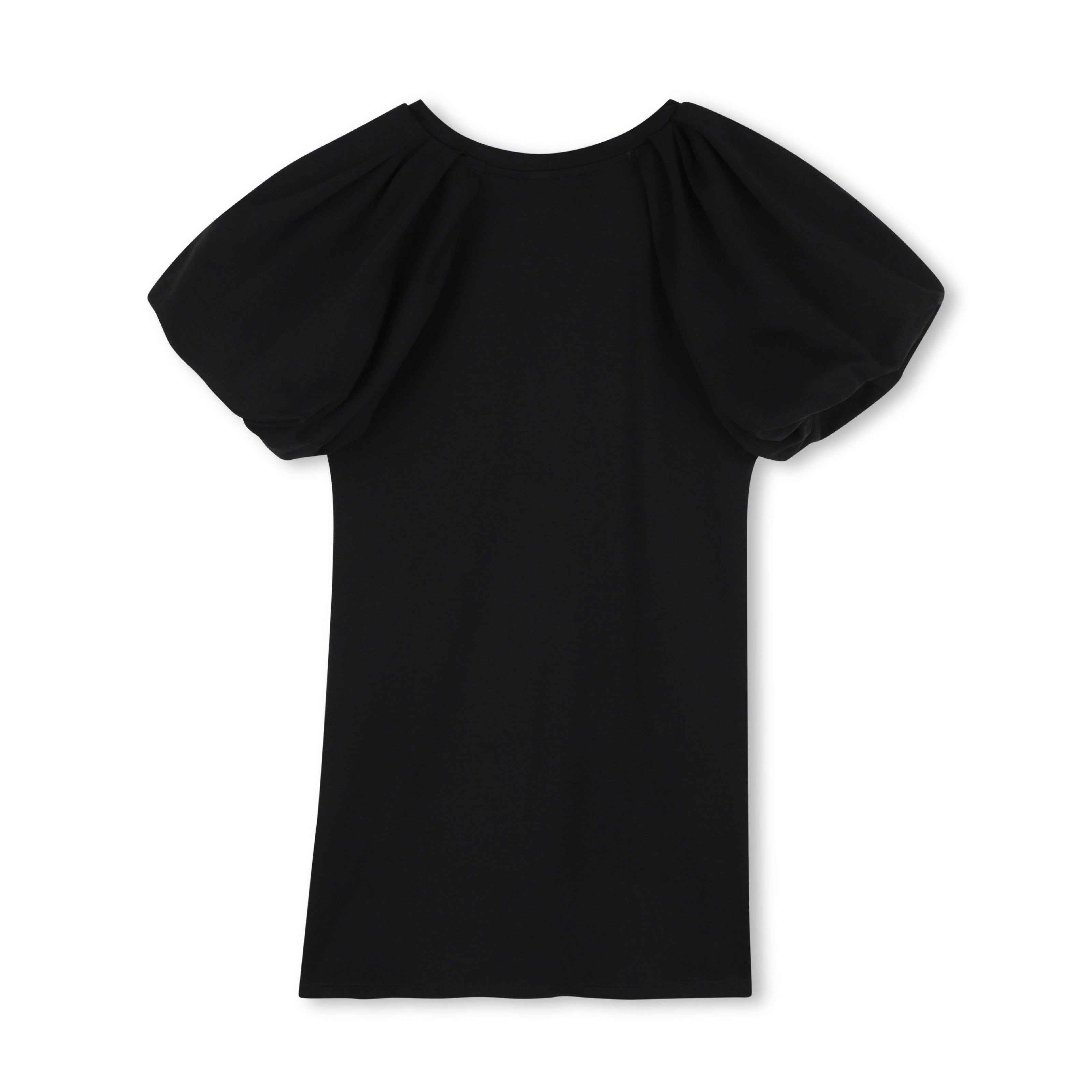 Black Snapshot Bag Dress