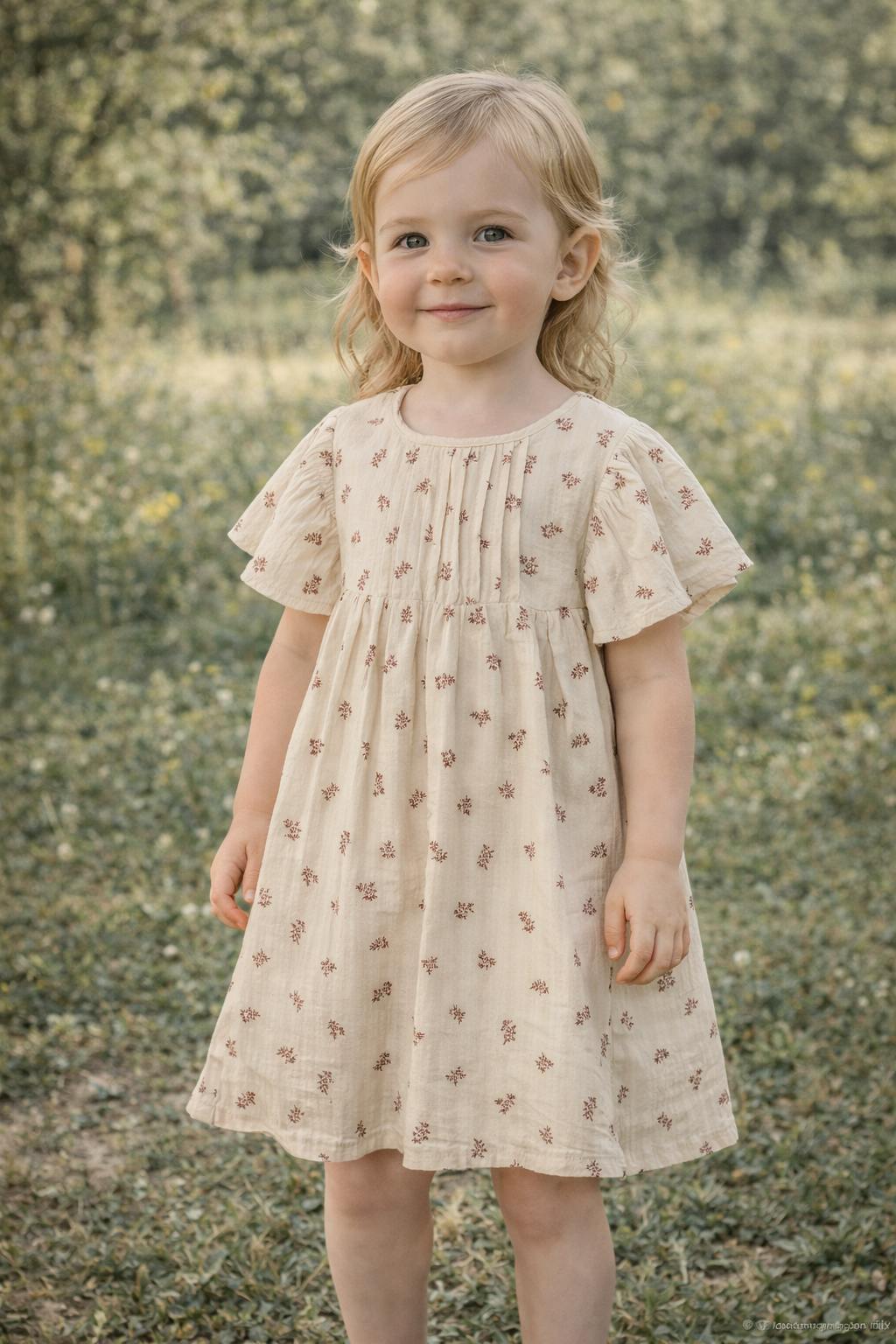 Pin Tuck Dress