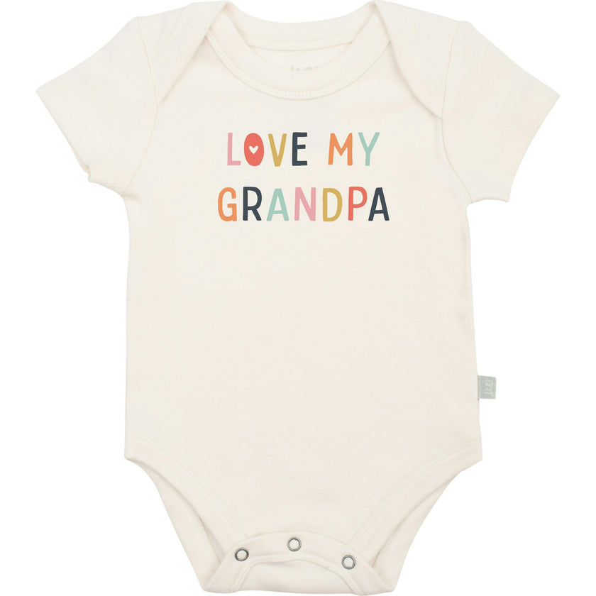 graphic bodysuit | love grandpa