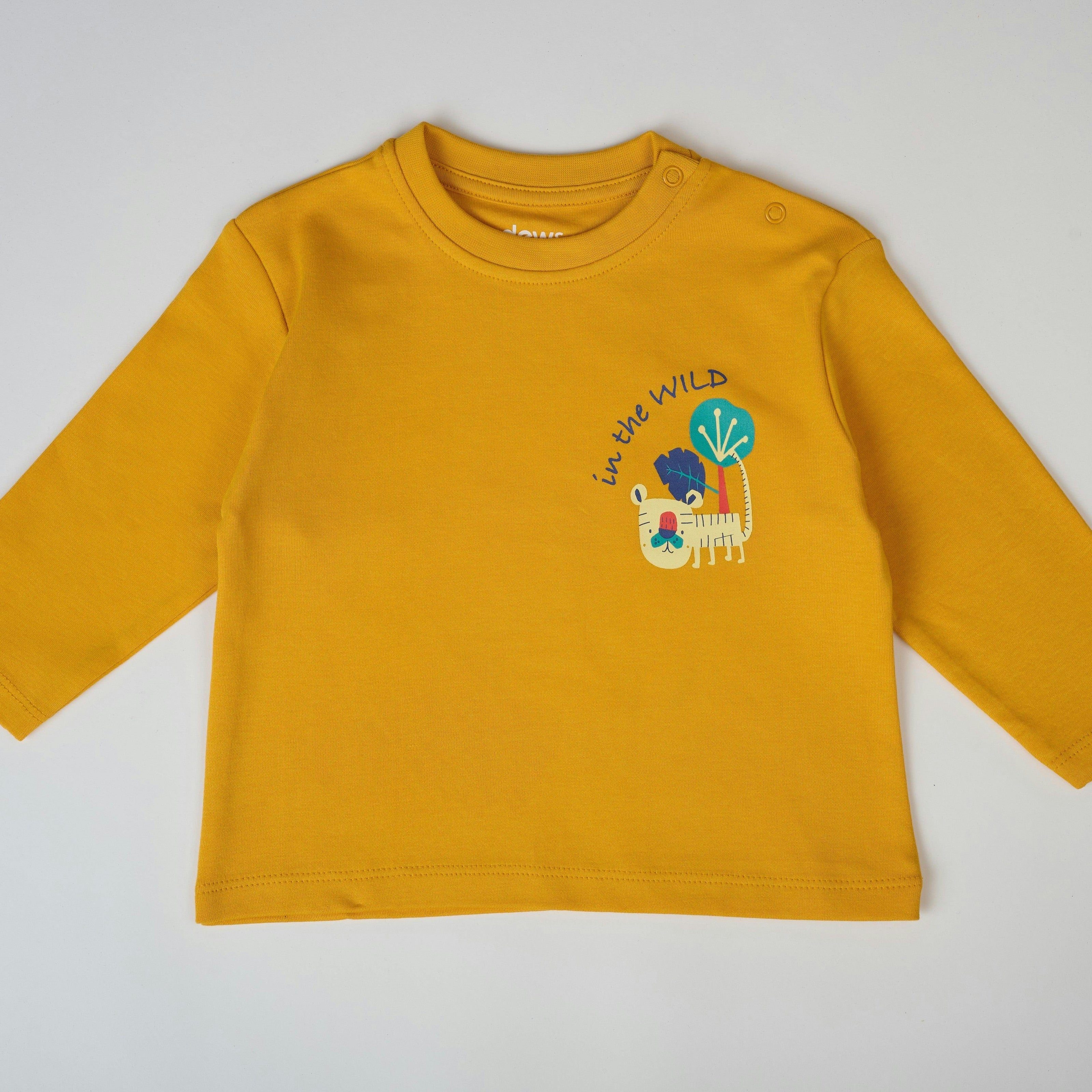 Long Sleeve Jungle Party T-shirt