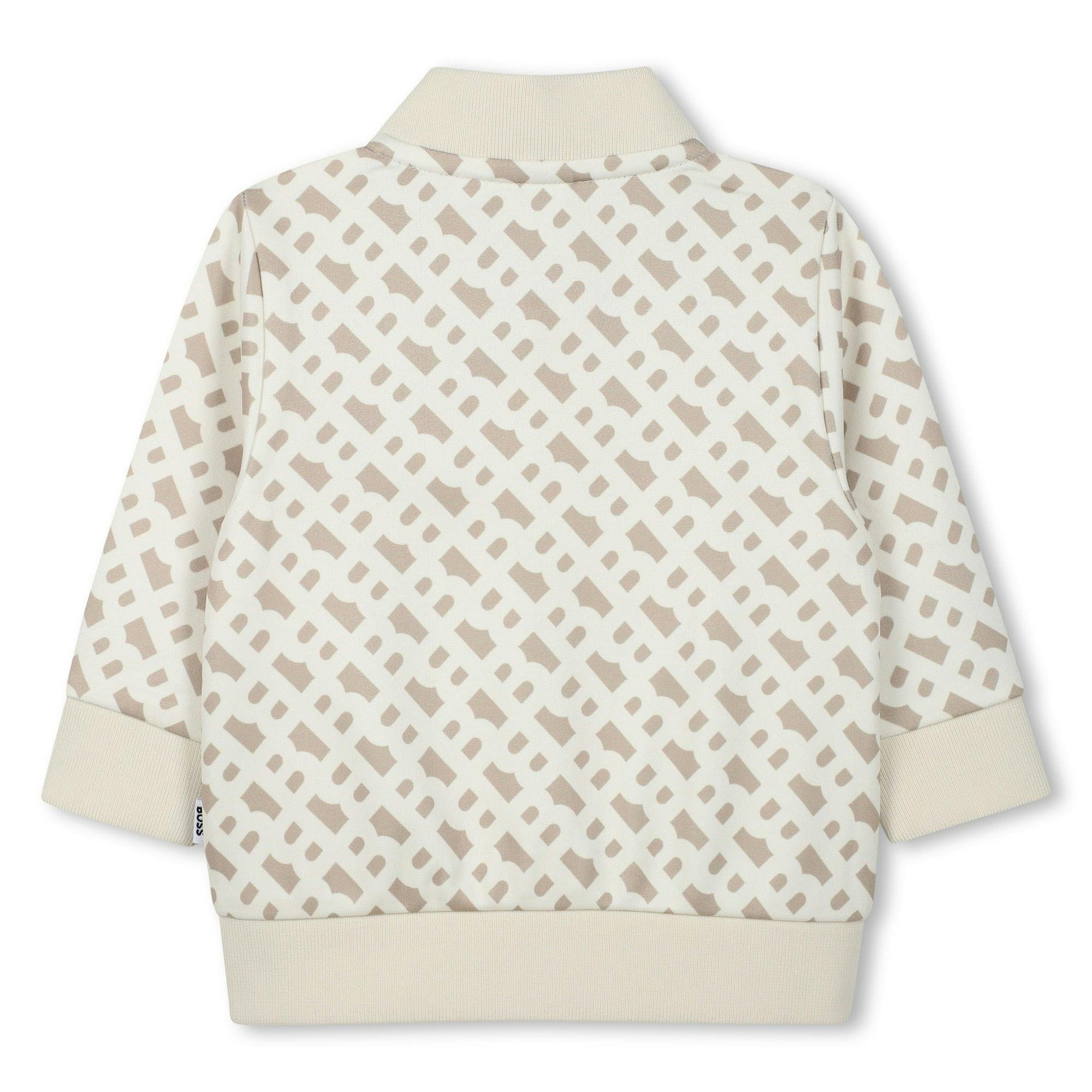 Sand Cardigan Patterned Pants Set