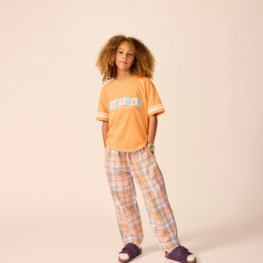 Organic Weekend Tee in Overtime Orange