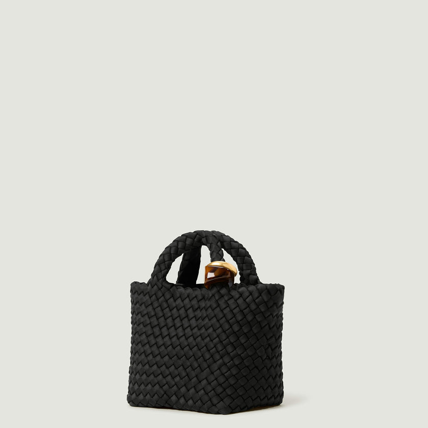 St. Barths Petit Tote Beads | Onyx