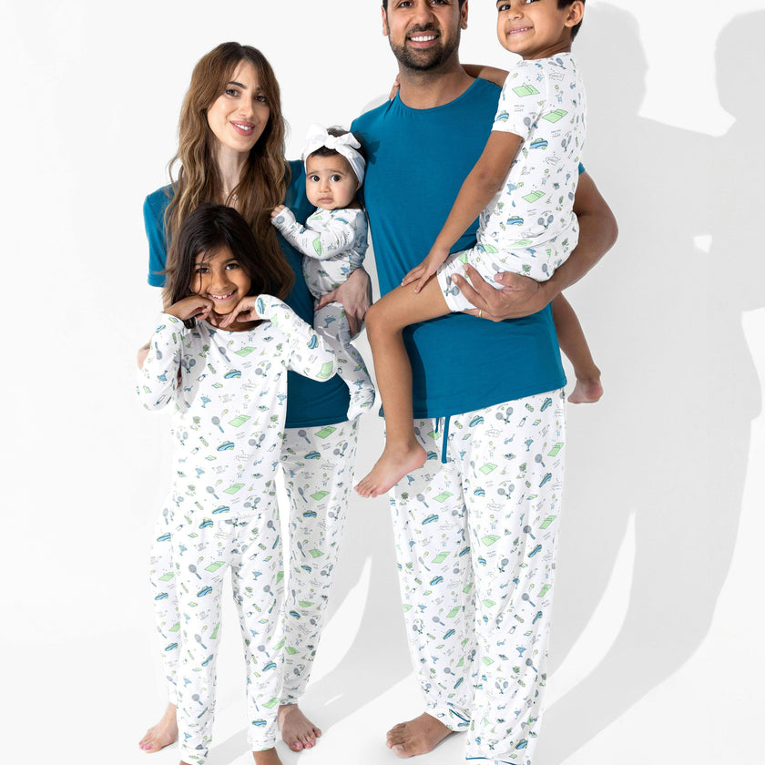 Tennis Bamboo Convertible Footie