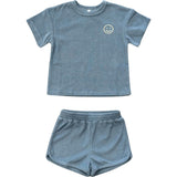 Short Sleeve Cotton Terry Set
