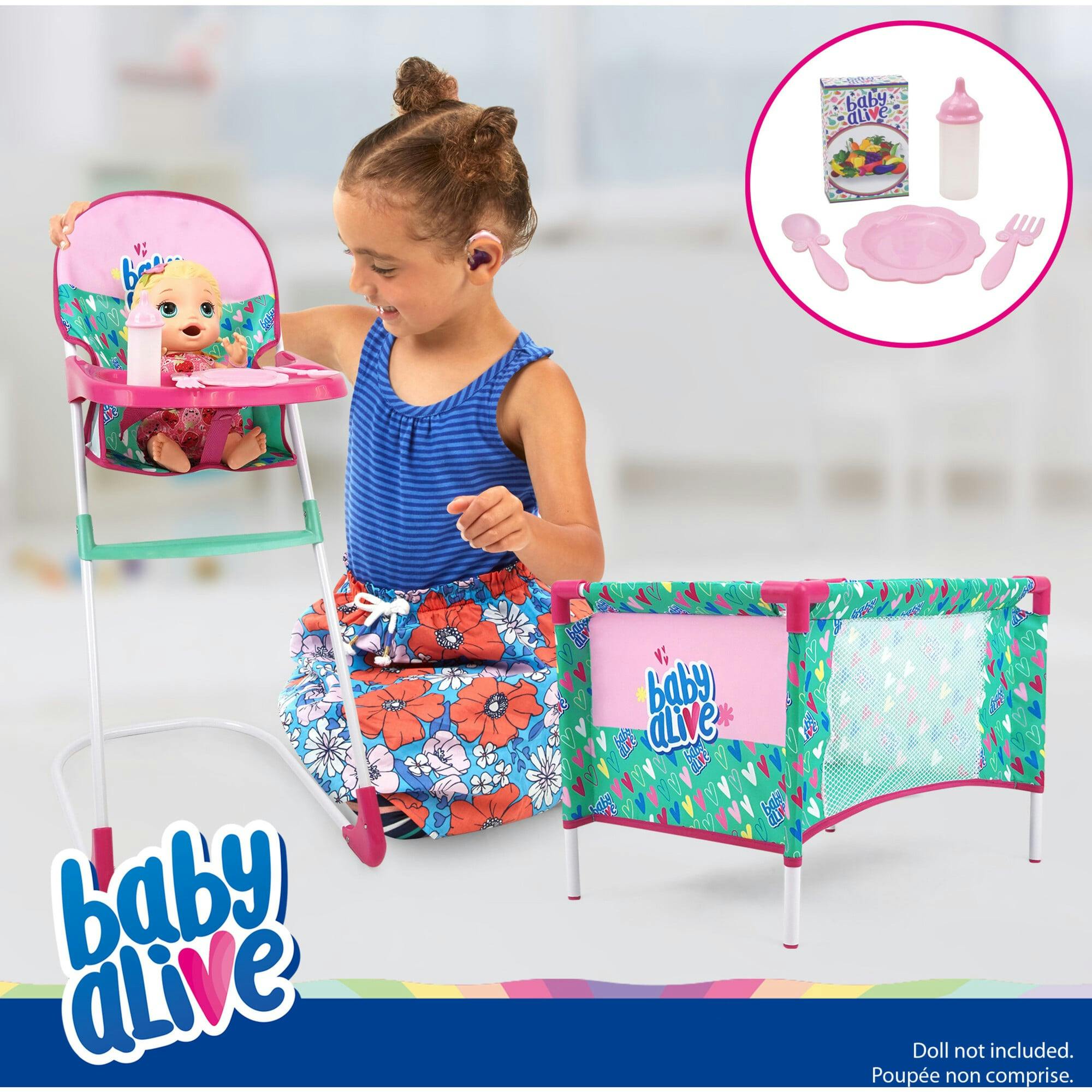 Baby Alive: At Home Set - 7pcs - Green