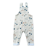 Boys Pocket Overalls in Midnight