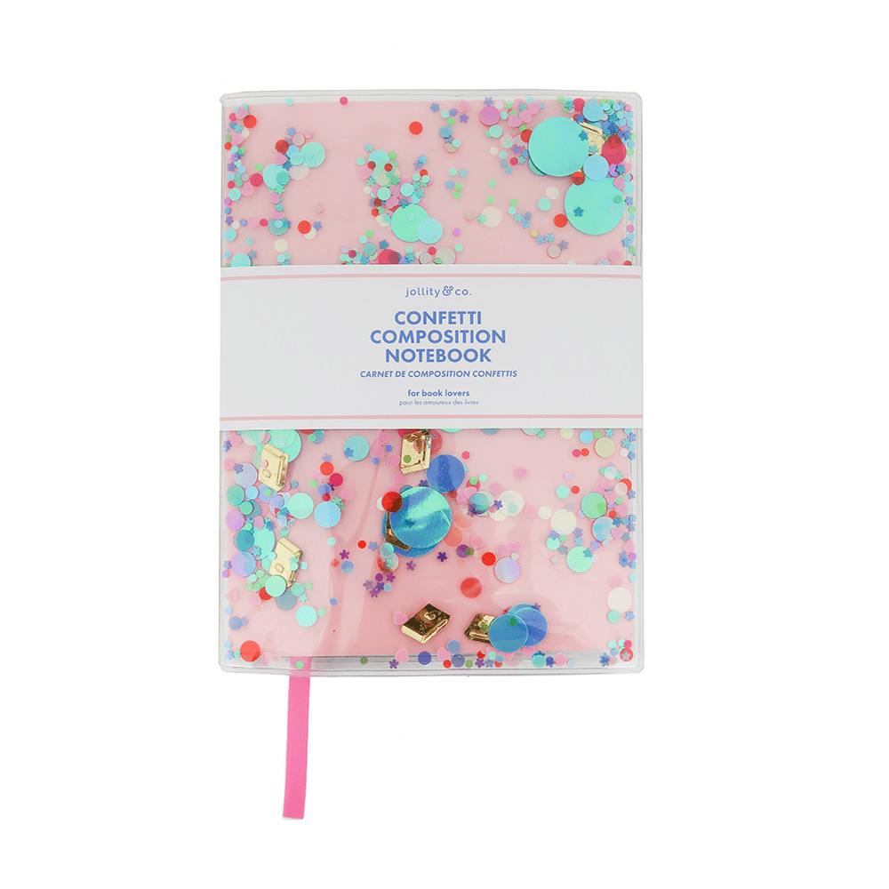 Book Club Confetti Notebook