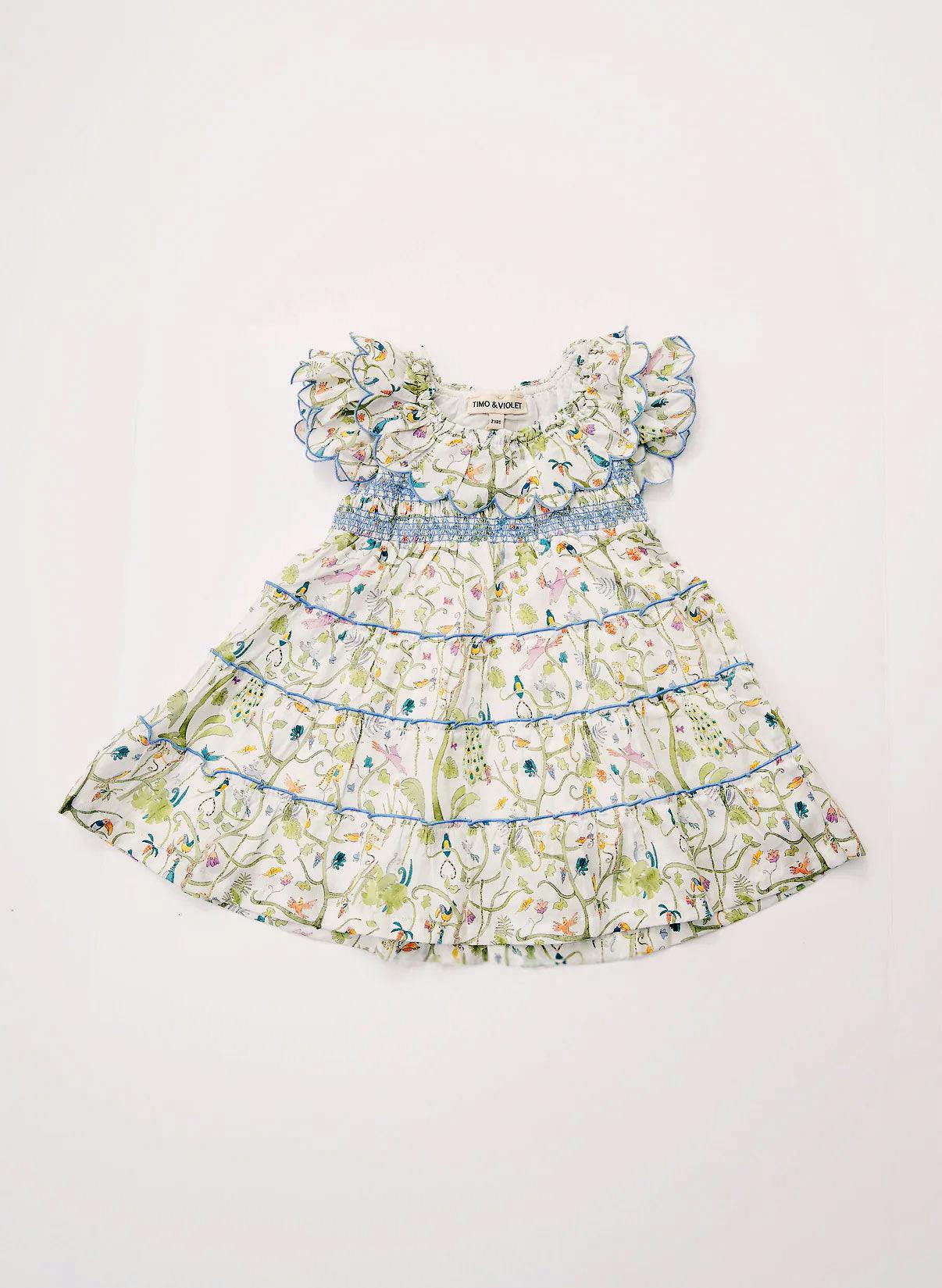 Mimi Dress - Tropical Garden