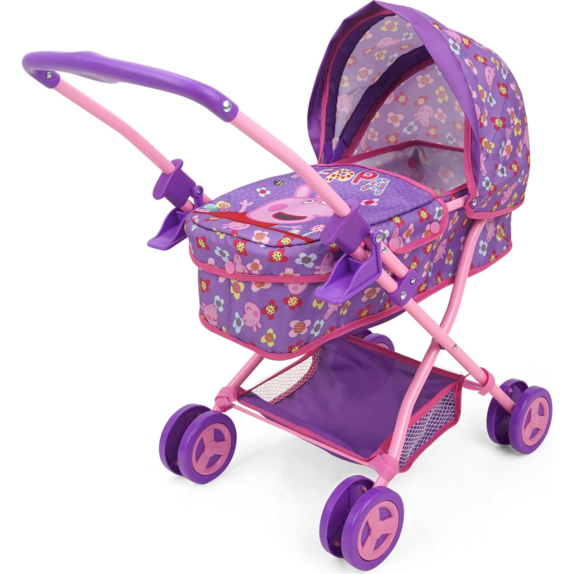 Peppa Pig: Doll Pram - Purple