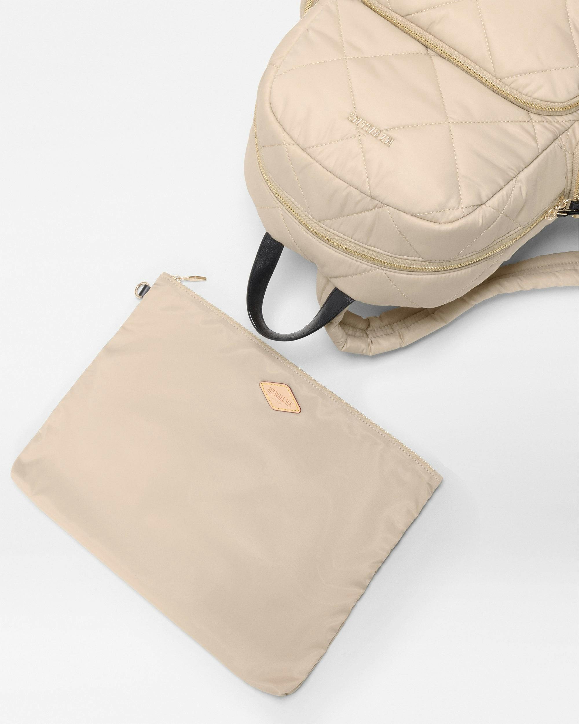 Buff/Black Madison Backpack
