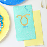 Zodiac Taurus Guest Napkins