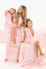 Mini Addy Dress in Light Pink