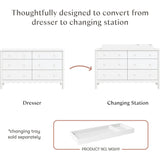 Swell 6-Drawer Wide Assembled Dresser (56")