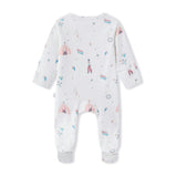 Bamboo Magnetic Footie Pajama - Le Cirque