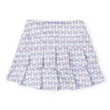 Margot Girls' Performance Skirt by LH Sport - Peace Love Butterflies Pink Multi