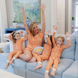Grayson Pajama Pant Set - Pep Rally Orange