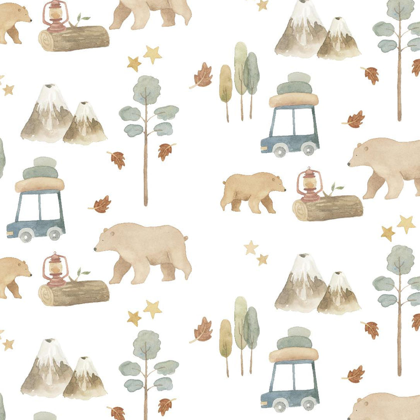 Forest Adventure Pima Hooded Towel