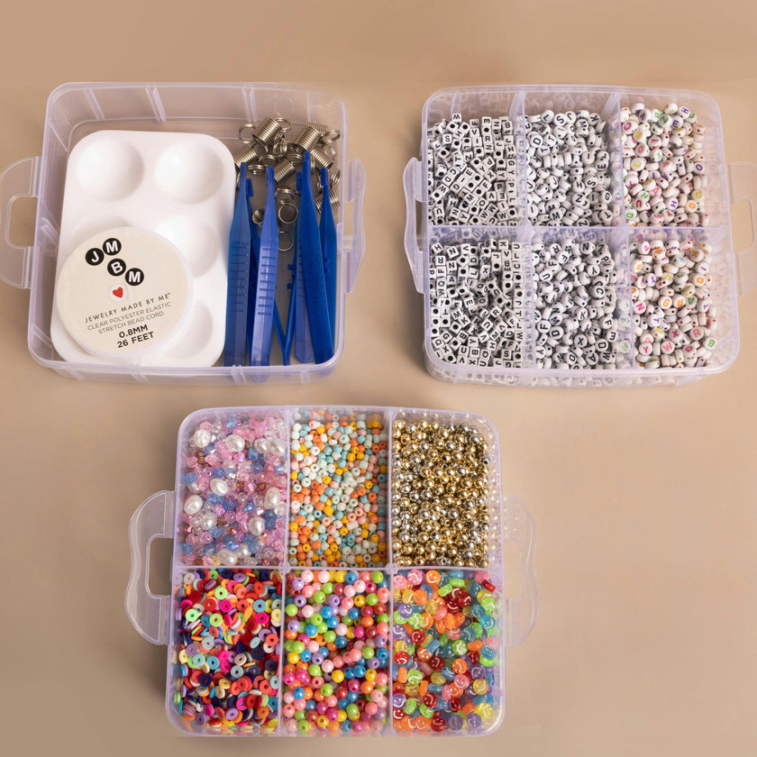DIY Jewelry Letter Bead Party Kit