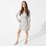 Little Monsters Bamboo Women's Nightgown
