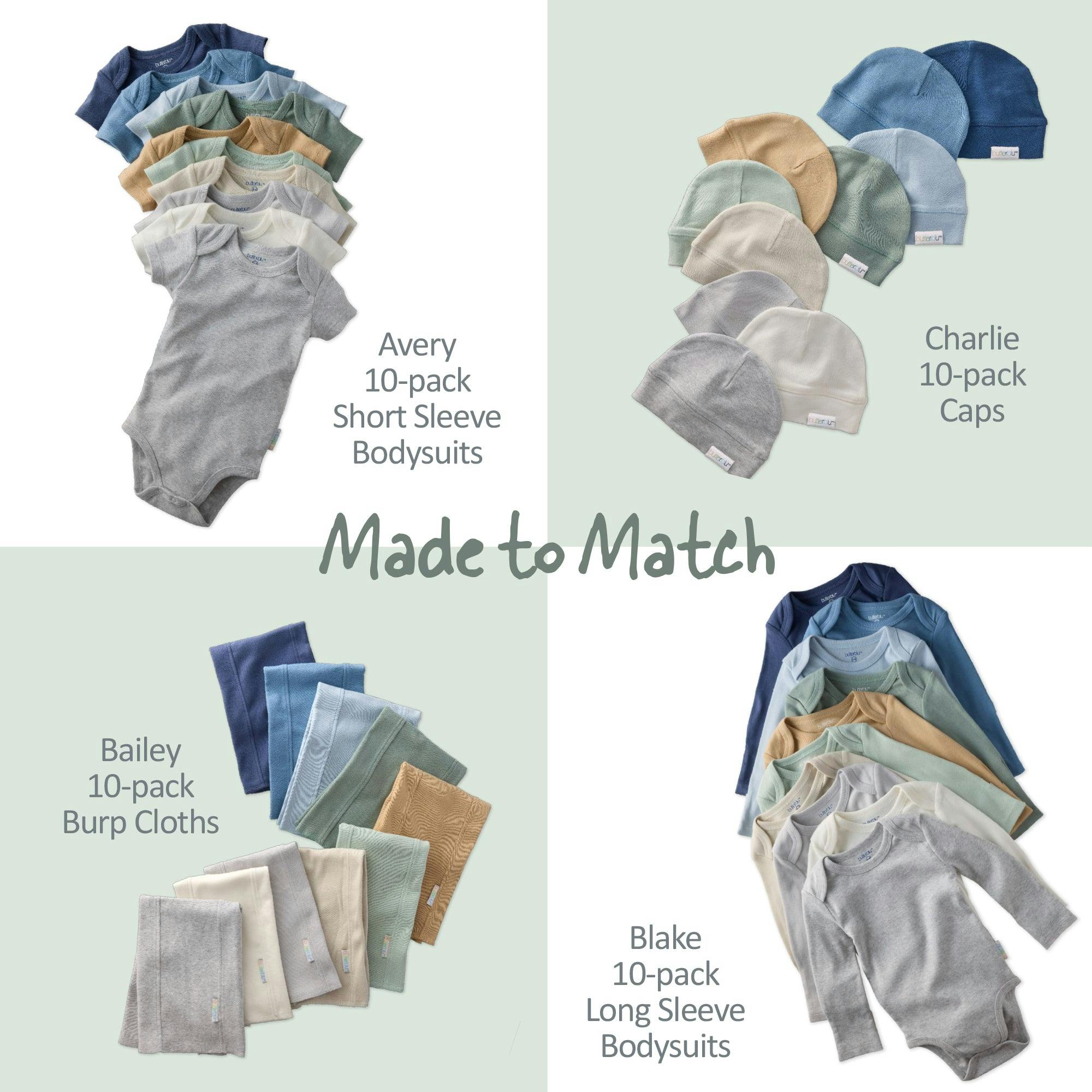 CHARLIE 10-Pack Baby Hats