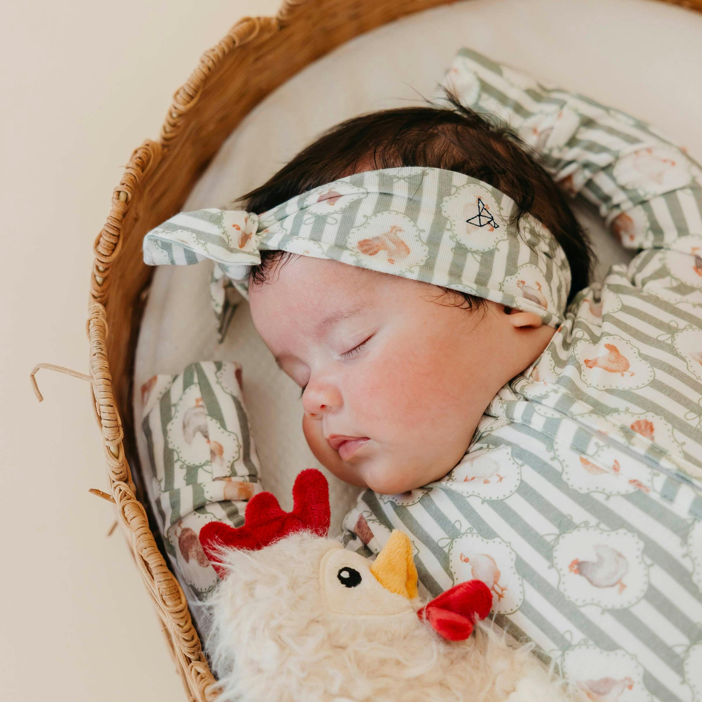 Knit Headband Bow - Constance