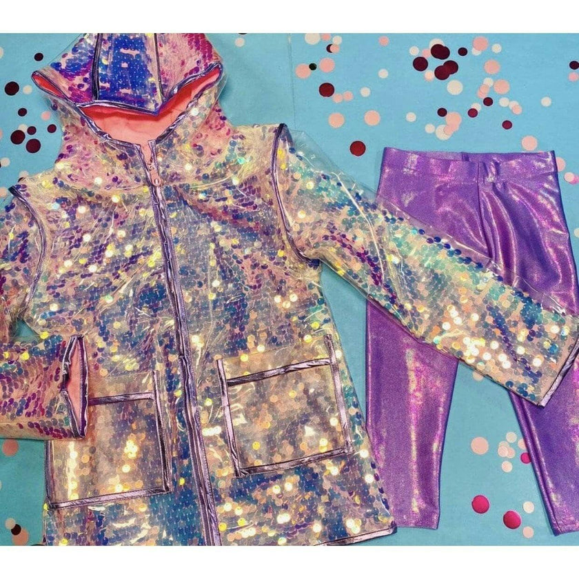Paillette Magic Rain Jacket – Teen/Women