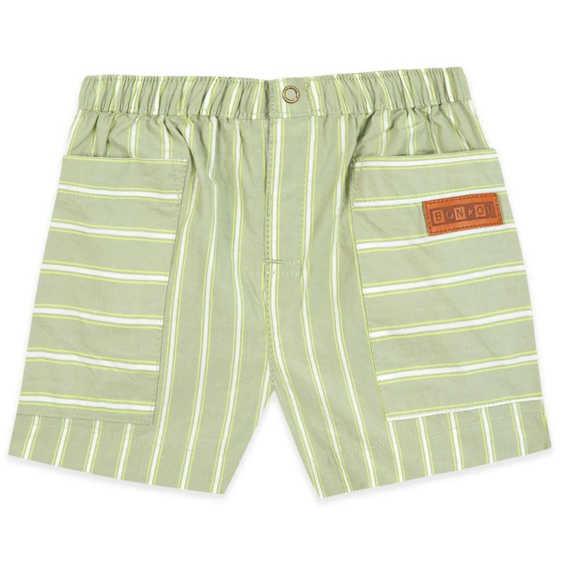 BONTON Cali Stripe LOL Baby Shorts