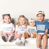 Dad's Dude Patch Short Sleeve Romper - Natural