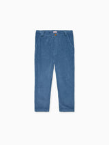 Blue Reinaldo Corduroy Boy Trousers