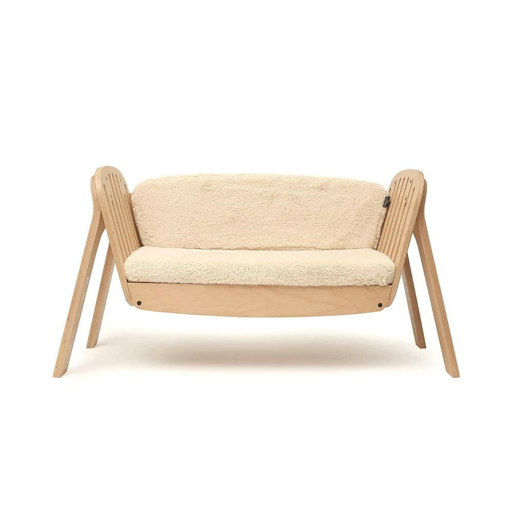 Cushions for KODO co-sleeping bed bench FUR MILK