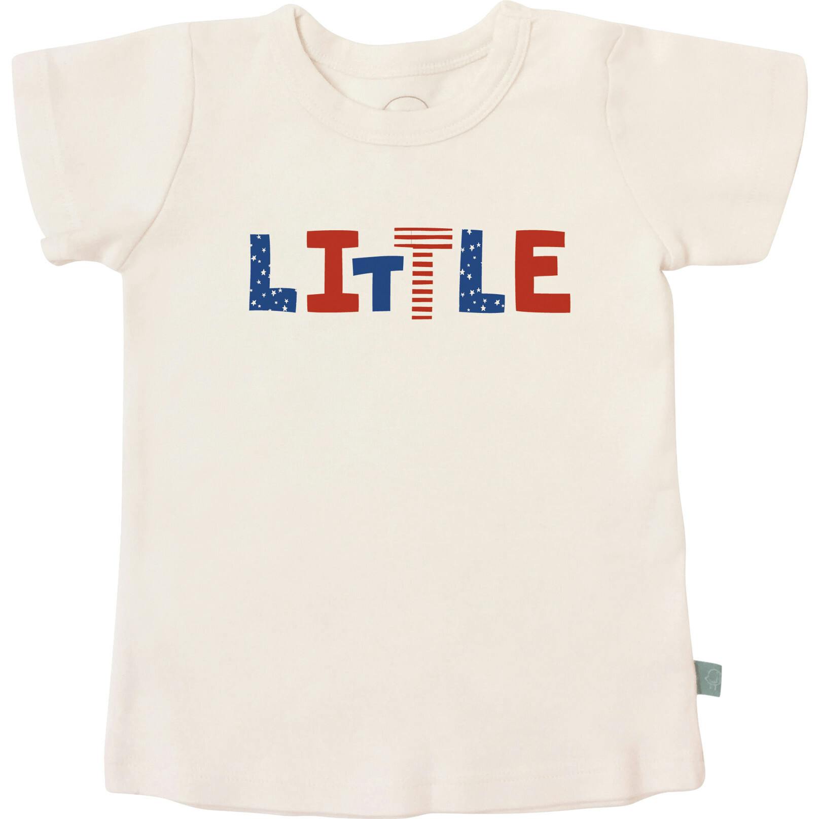 graphic tee | little
