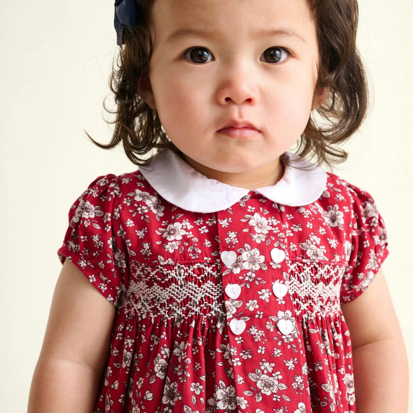 Smocked Baby Dress Kyla