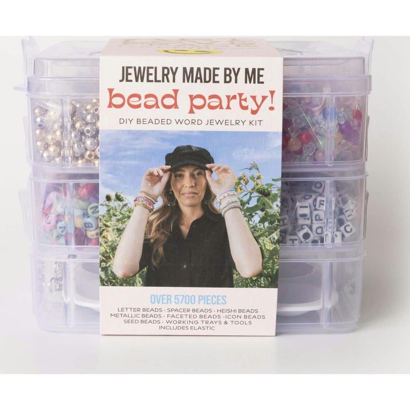 DIY Jewelry Letter Bead Party Kit