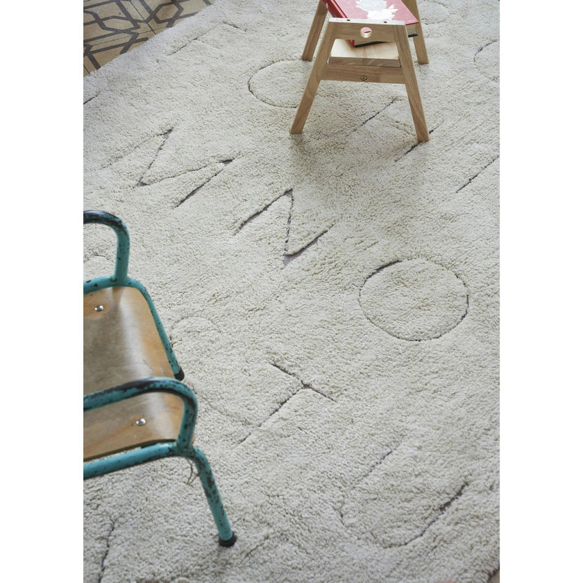 ABC RugCycled Washable Rug, Natural