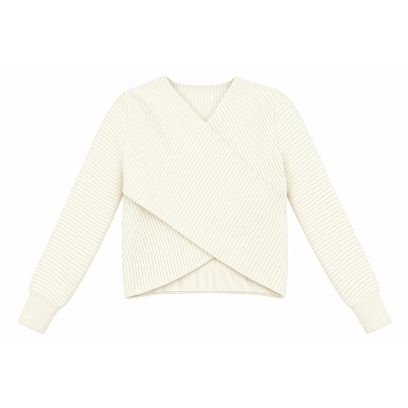 Criss Cross Knit Sweater