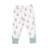 Christmas Teddy Bears Uni - Bamboo - Long Sleeve Loungewear Set